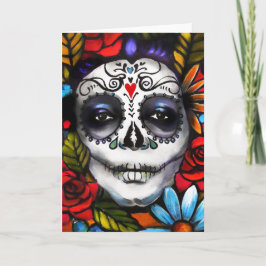 Day of the dead Hälsning Kort