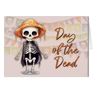 Day of the dead hälsningskort
