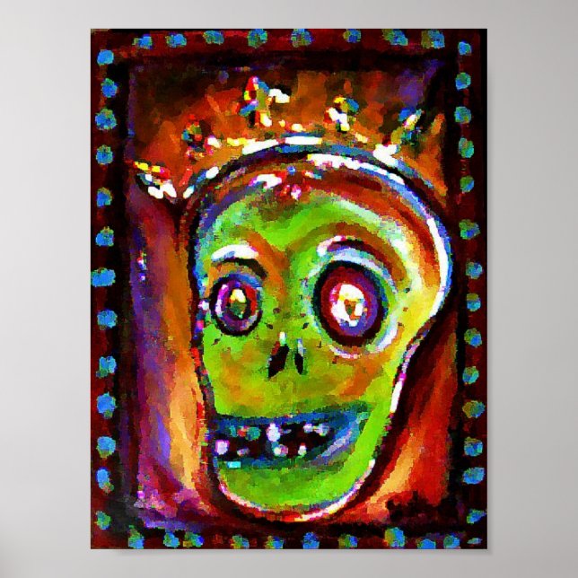 Day of the dead i Röd Poster (Framsidan)