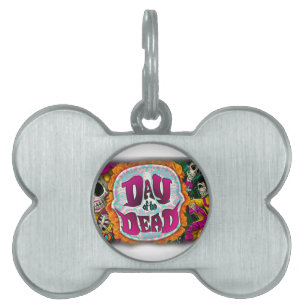 Day of the dead ID-bricka husdjur