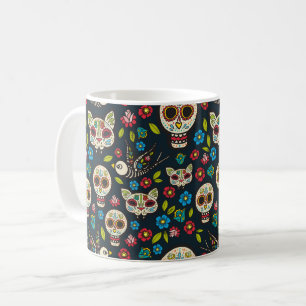 Day of the dead kaffemugg