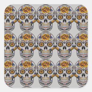 Day of the dead klistermärken