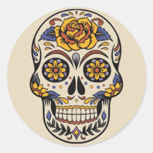 Day of the dead klistermärken