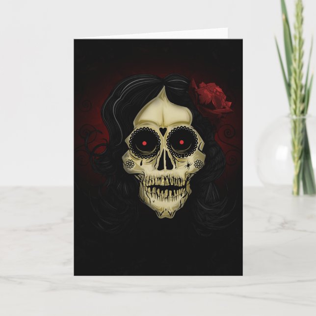 Day of the dead kort (Framsida)