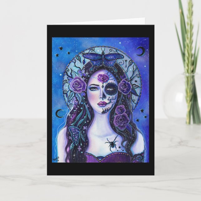 Day of the dead-kort av Renee Lavoie Kort (Framsida)
