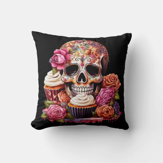 Day of the dead kudde (Framsida)