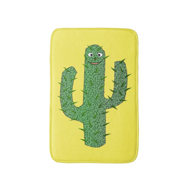 Day of the dead Lycklig Cactus Badrumsmatta (Framsidan (Vertikal))