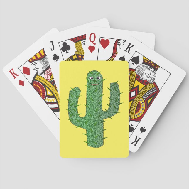 Day of the dead Lycklig Cactus Casinokort (Baksidan)