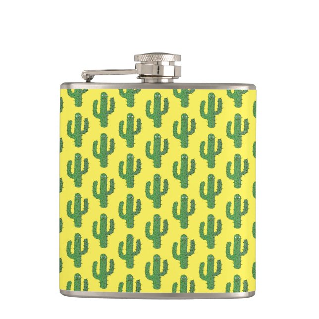 Day of the dead Lycklig Cactus Patterned Fickplunta (Framsidan)