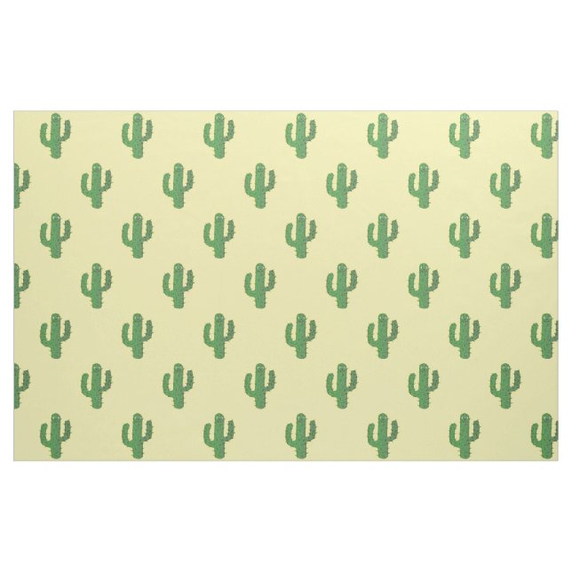 Day of the dead Lycklig Cactus Patterned Tyg (Fat Quarter)