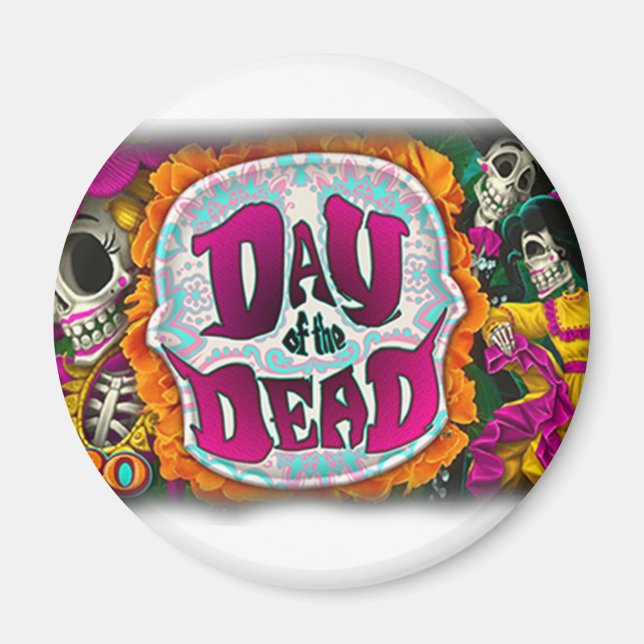 Day of the dead magnet (Framsidan)