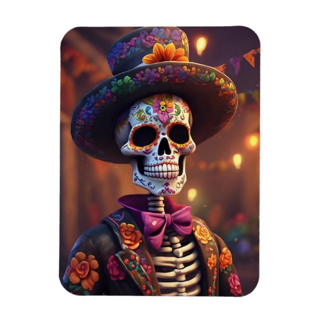 Day of the dead magnet (Vertikal)