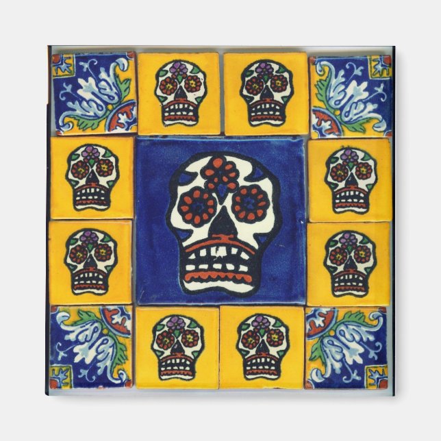 day of the dead magnet (Framsidan)