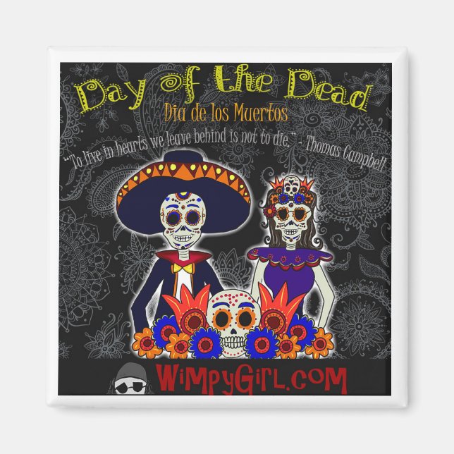 Day of the dead magnet (Framsidan)