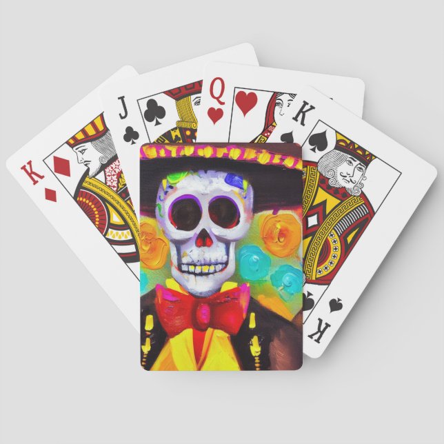 Day of the dead Man (2) Casinokort (Baksidan)