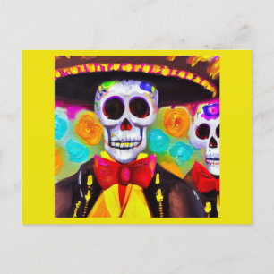Day of the dead Man 2 Vykort