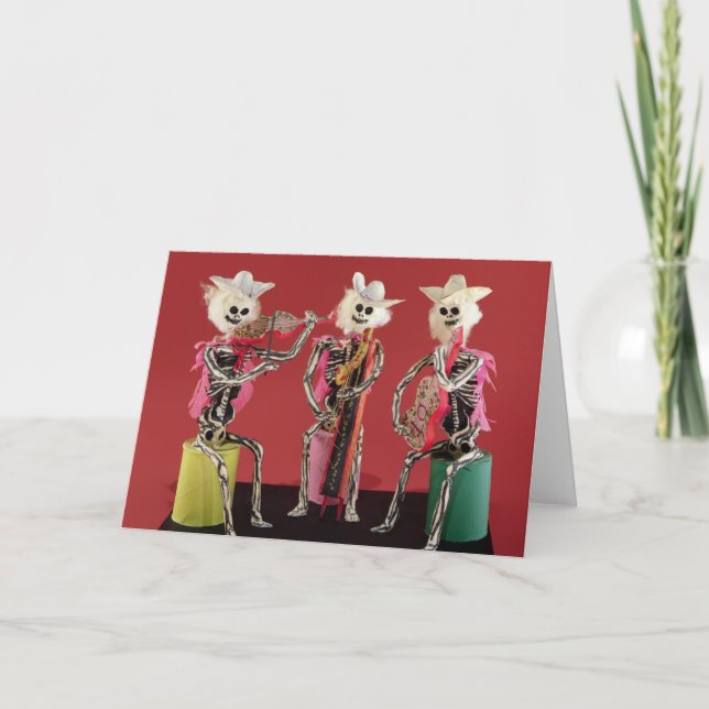 Day of the dead: Mariachi från Oaxaca Kort (Framsida)