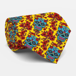 Day of the dead med blommor slips