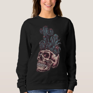 Day of the dead med kaktus t shirt