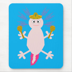 Day of the dead Mexican Axolotl Musmatta