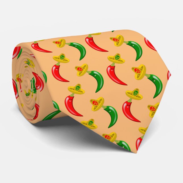 Day of the dead mexikanska Chilis Patterned Slips (Rullad)