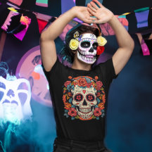 Day of the dead mexikanskt socker Skull