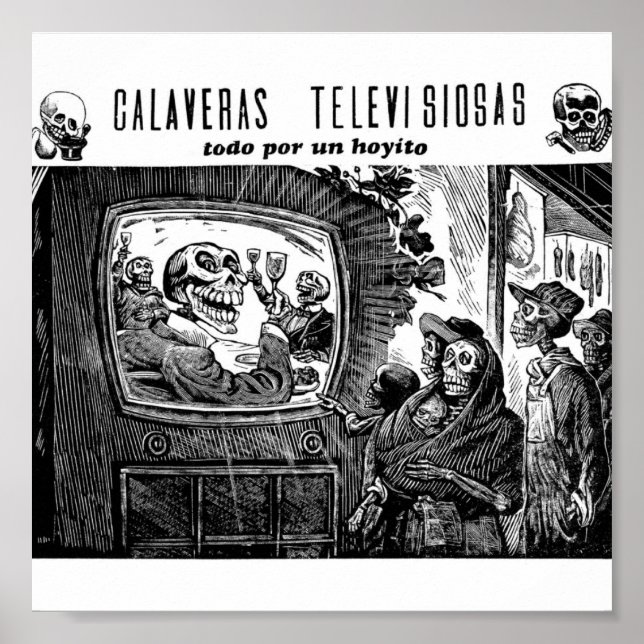 Day of the dead, Mexiko. Cirka 1949 Poster (Framsidan)