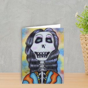 Day of the dead Notecard Kort