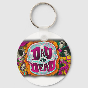 Day of the dead nyckelring