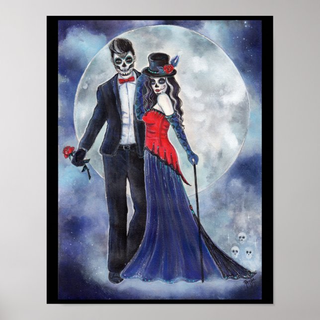 Day of the dead par poster av Renee Lavoie (Framsidan)