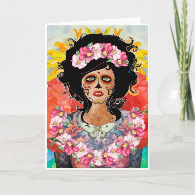 DAY OF THE DEAD PER TRISTAN BERLUND-KORT KORT (Framsida)