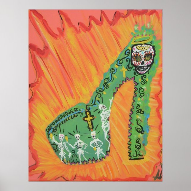 Day of the dead poster (Framsidan)