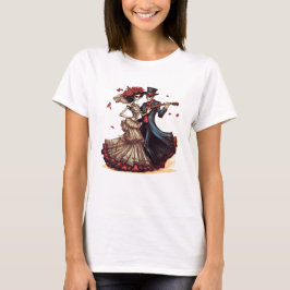 Day of the dead Skeleton Dancing T Shirt