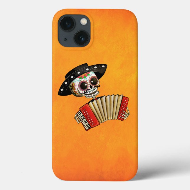 Day of the dead Skeleton El Mariachi (Baksida)