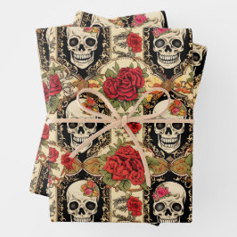 Day of the Dead Skull and Roses Pack