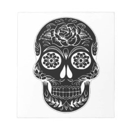 Day of the dead Skull Anteckningsblock