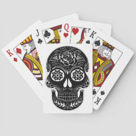 Day of the dead Skull Casinokort