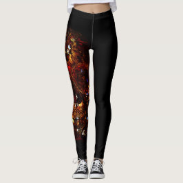 Day of the dead Skull-design Leggings