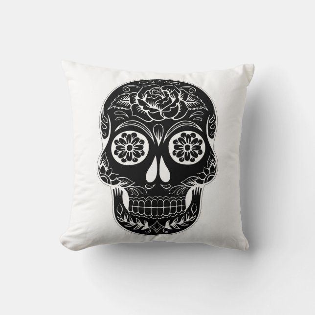 Day of the dead Skull Kudde (Framsida)