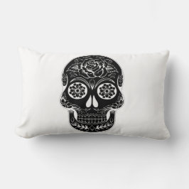 Day of the dead Skull Lumbarkudde