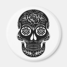Day of the dead Skull Magnet