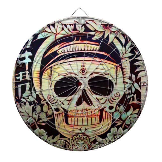 Day of the dead Skullklippning (3) Darttavla (Framsidan)