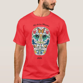 Day of the dead Spirit Animal Sugar Skull T-Shirt