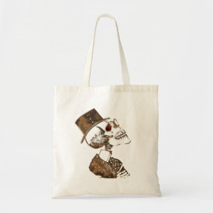 Day of the dead Steampunk Skull Tygkasse