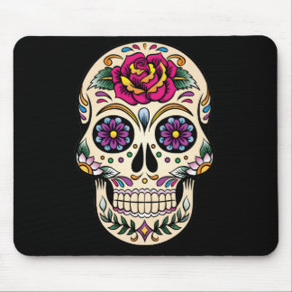 Day of the dead Sugar Skull med Ro Musmatta