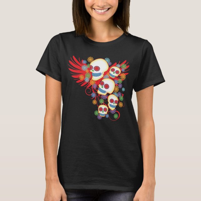Day of the dead T-Shirt (Framsida)