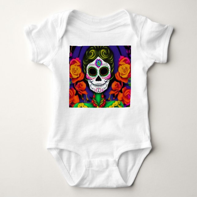 Day of the dead t shirt (Framsida)
