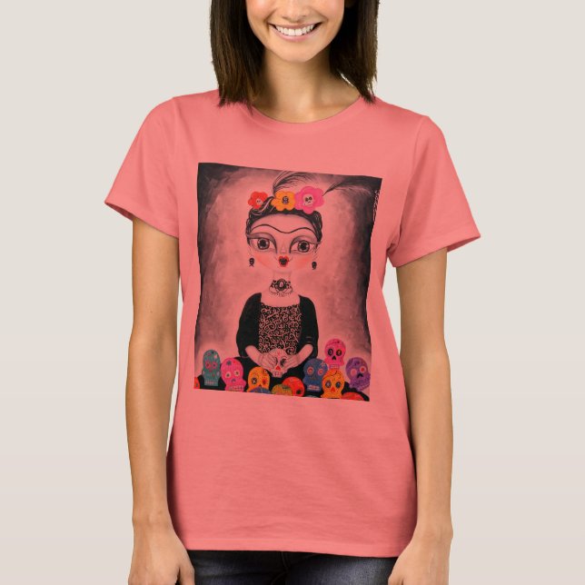 Day of the dead t-shirt (Framsida)