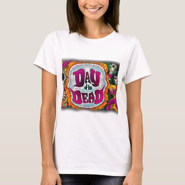Day of the dead t shirt (Framsida)