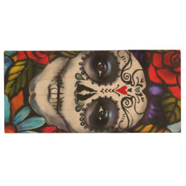 Day of the dead trä USB-minne